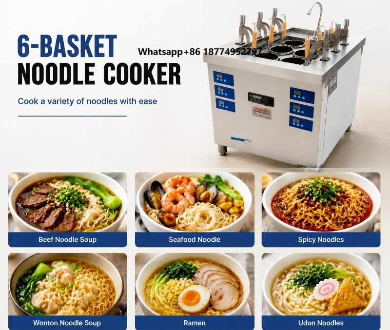 Induction Cooker - 6 Panci Masak Mie Induksi Komersial