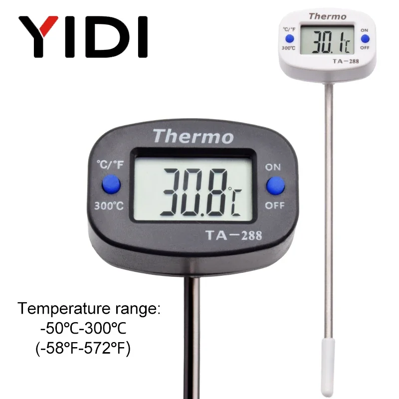 Kitchen Appliances Video - Termometer pengukur suhu BBQ makanan TA288,