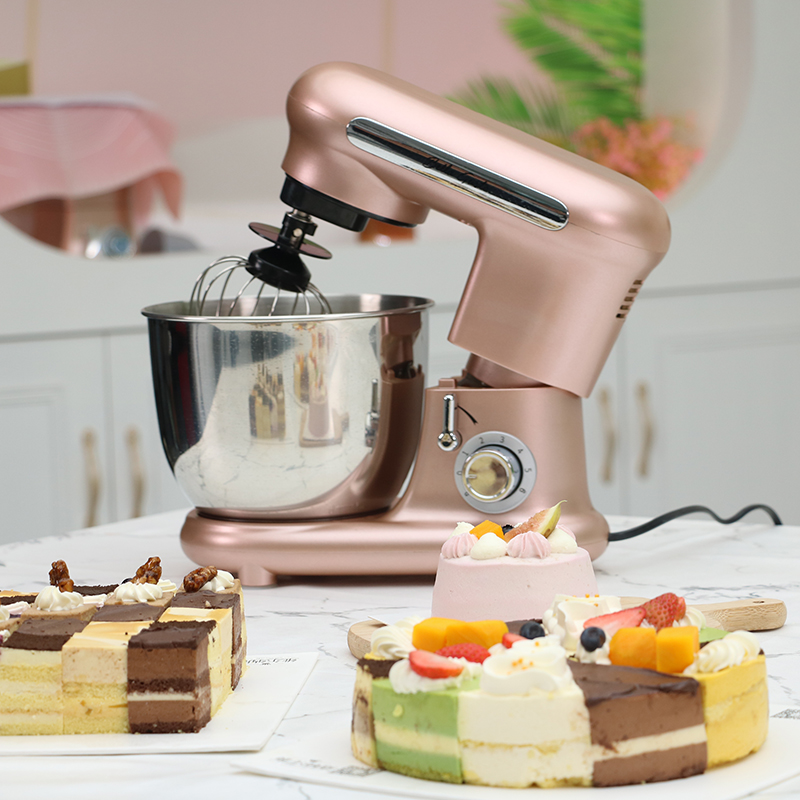 Stand Mixer - Mesin Pengaduk Adonan Serbaguna 800W/3.5L, Pembuat