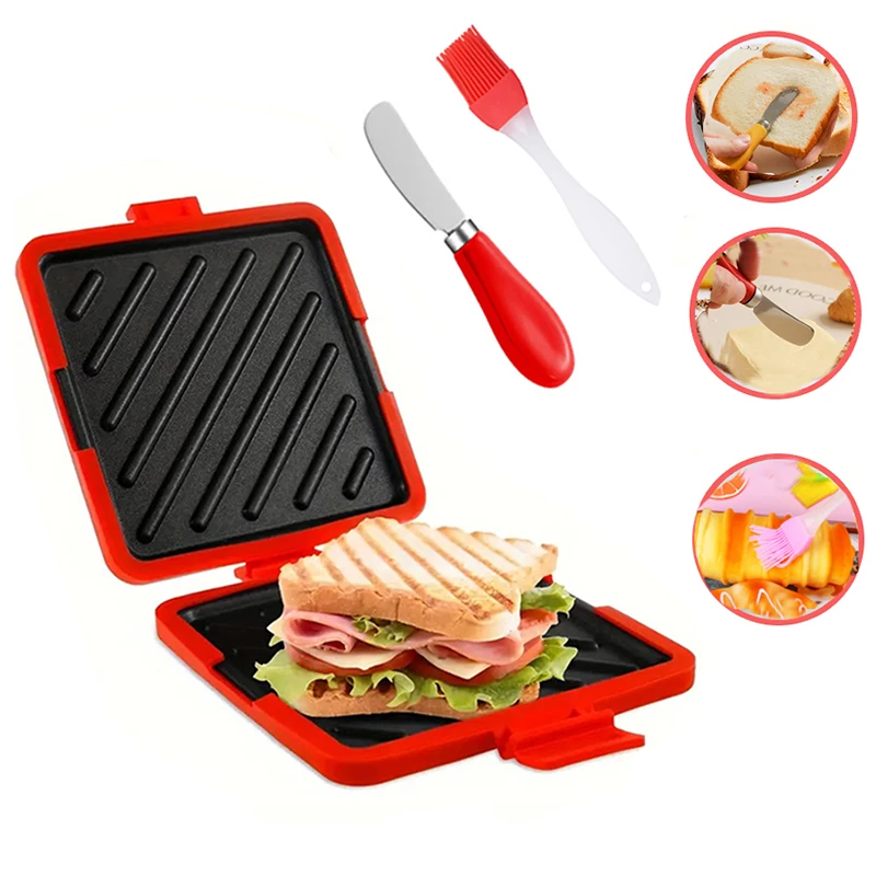 Set Peralatan Dapur 3-in-1: Pe - Toaster ulasan dan harga