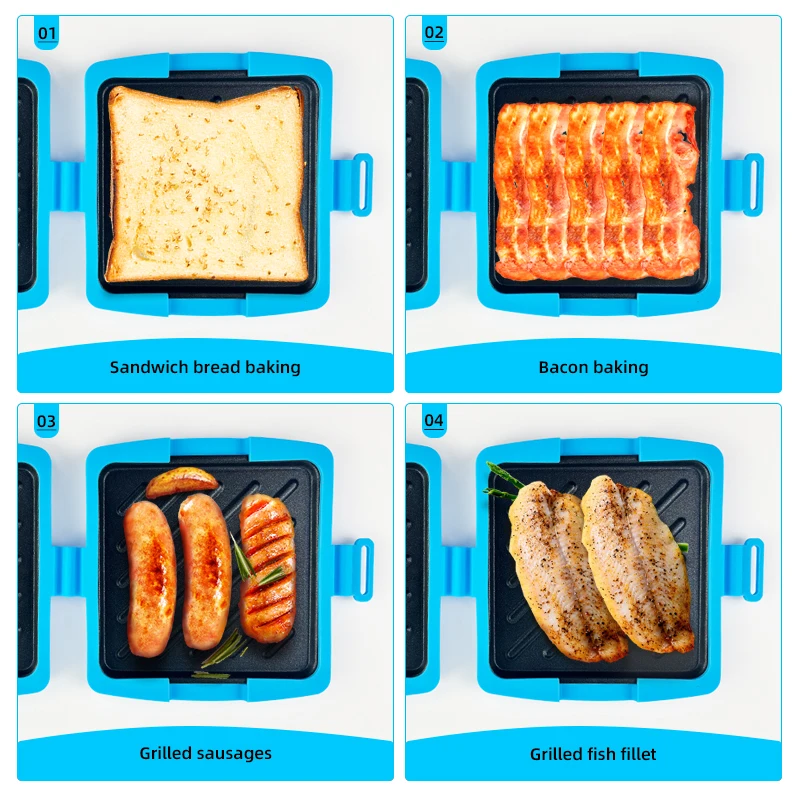 Set Peralatan Dapur 3-in-1: Pe - Toaster ulasan dan harga