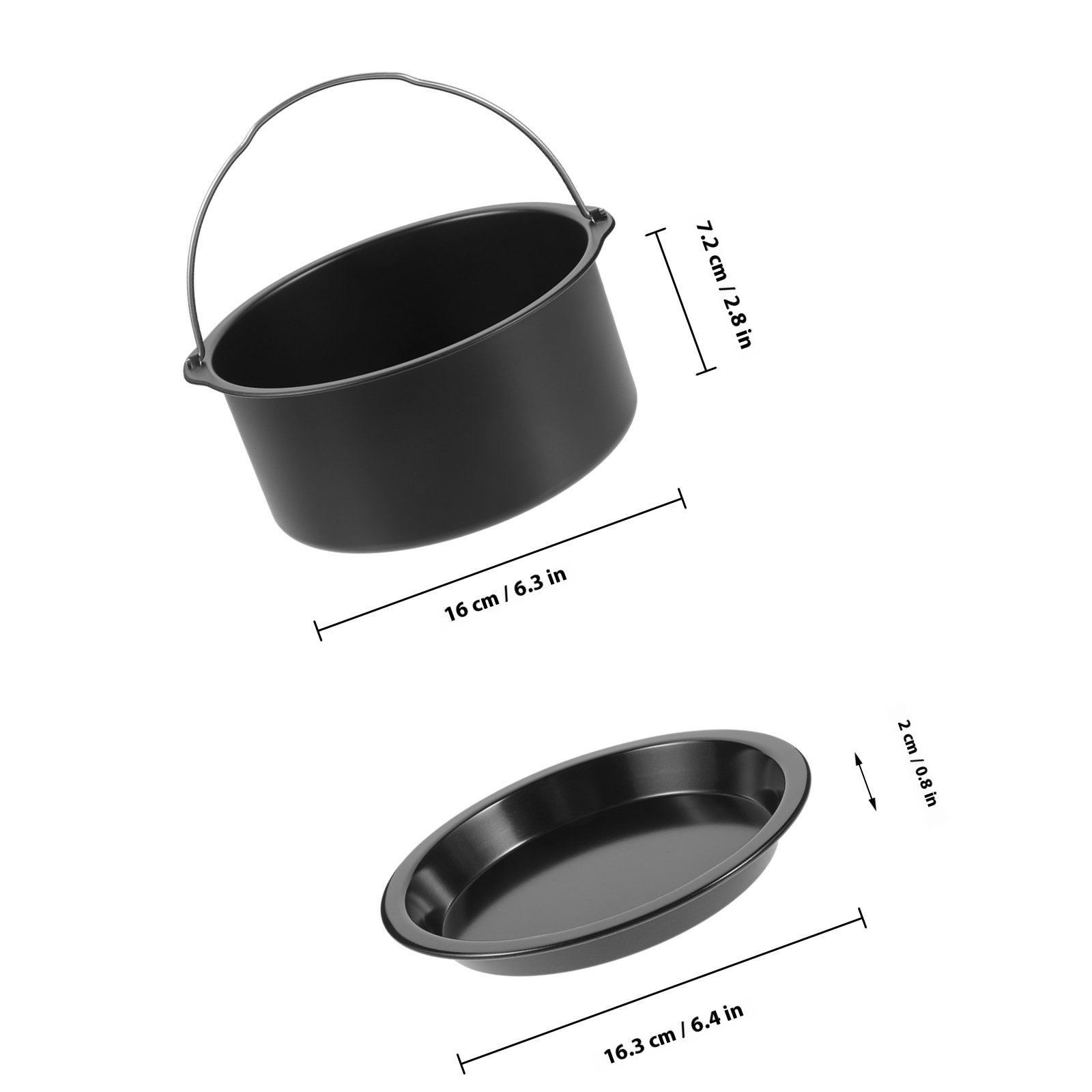 1 Set Loyang Kue untuk Air Fry - Air Fryer ulasan dan harga