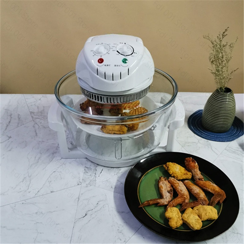 Penggorengan Udara Kaca, Tungk - Air Fryer ulasan dan harga