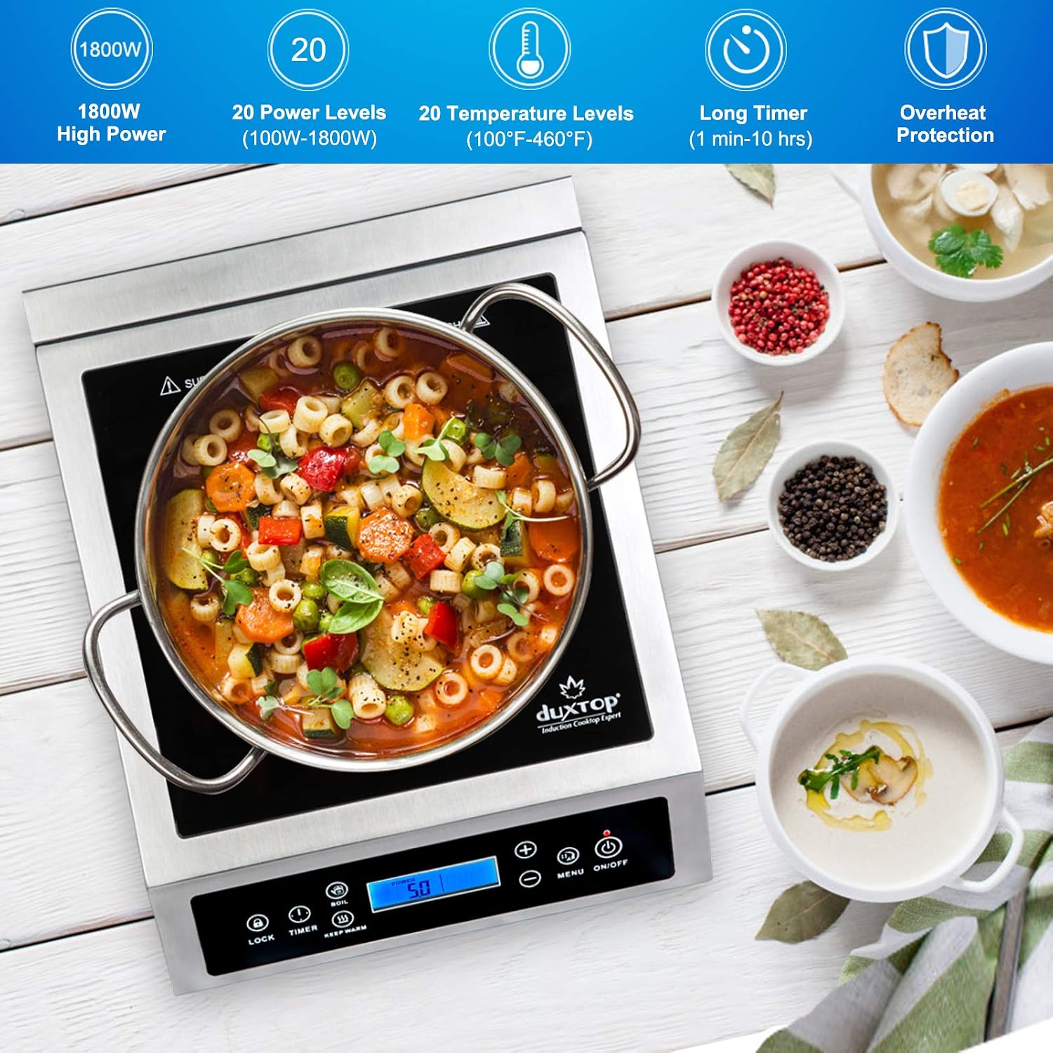 Kompor Induksi Portabel Profes - Induction Cooktop Portable ulasan dan harga