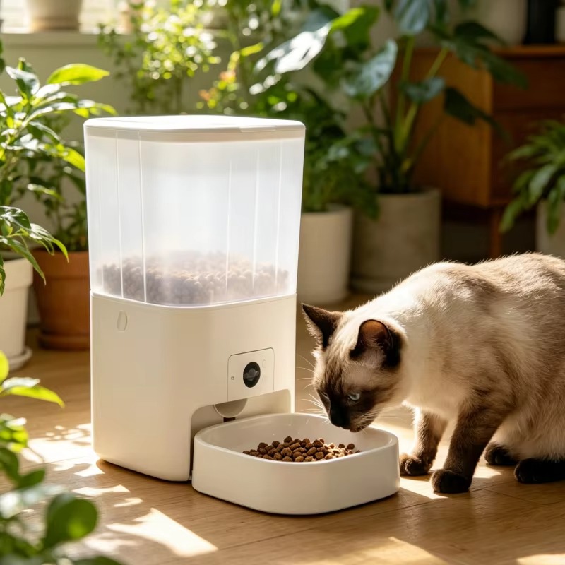 Pengumpan Kucing Otomatis 6L d - Kitchen Appliances Video ulasan dan harga