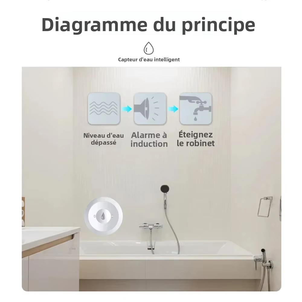 Sensor Air Zigbee, Detektor Ke - Kitchen Appliances Video ulasan dan harga