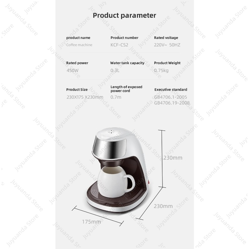 Pembuat Kopi Amerika Otomatis  - Coffee Maker ulasan dan harga