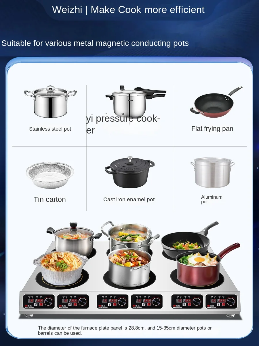 Kompor Induksi Komersial Multi - Induction Cooker ulasan dan harga