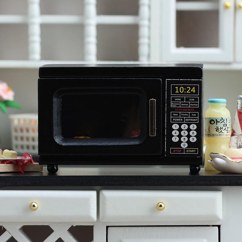 Diskon Besar 1/12 Aksesori Rum - Microwave Oven ulasan dan harga