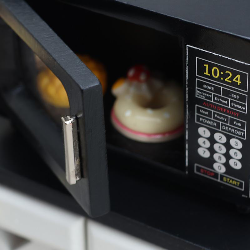 Diskon Besar 1/12 Aksesori Rum - Microwave Oven ulasan dan harga