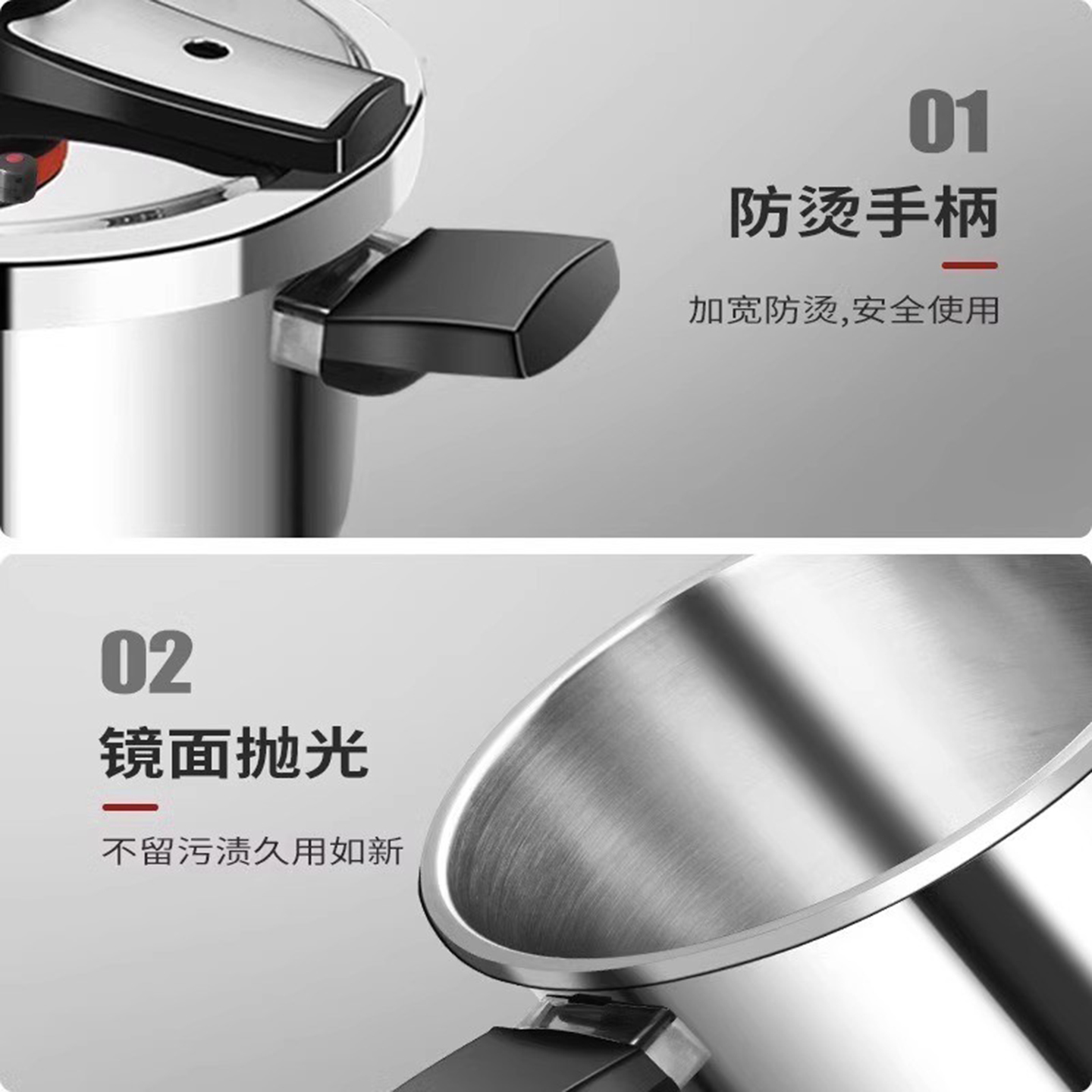 Panci Presto Stainless Steel 3 - Induction Cooker ulasan dan harga